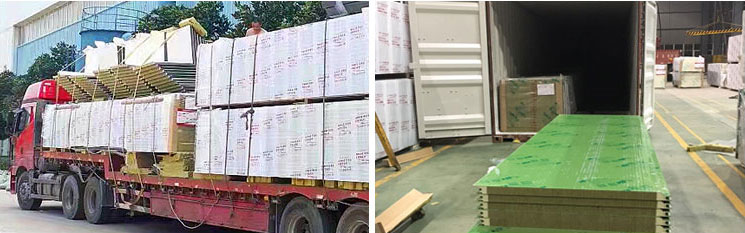 寶潤達(dá)聚氨酯封邊巖棉板發(fā)貨實(shí)拍