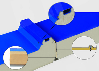 寶潤達(dá)聚氨酯屋面板大面積設(shè)計(jì)