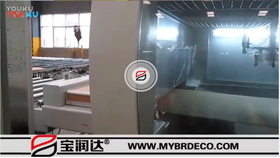 寶潤(rùn)達(dá)外墻保溫一體板-真石漆保溫裝飾一體板之噴涂