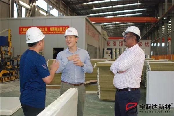 寶潤達(dá)聚氨酯復(fù)合板遠(yuǎn)銷毛里求斯共和國